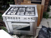 90 cm Range Cooker Stainless steel